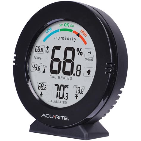 humidity monitor home depot|inside temperature gauge for home.